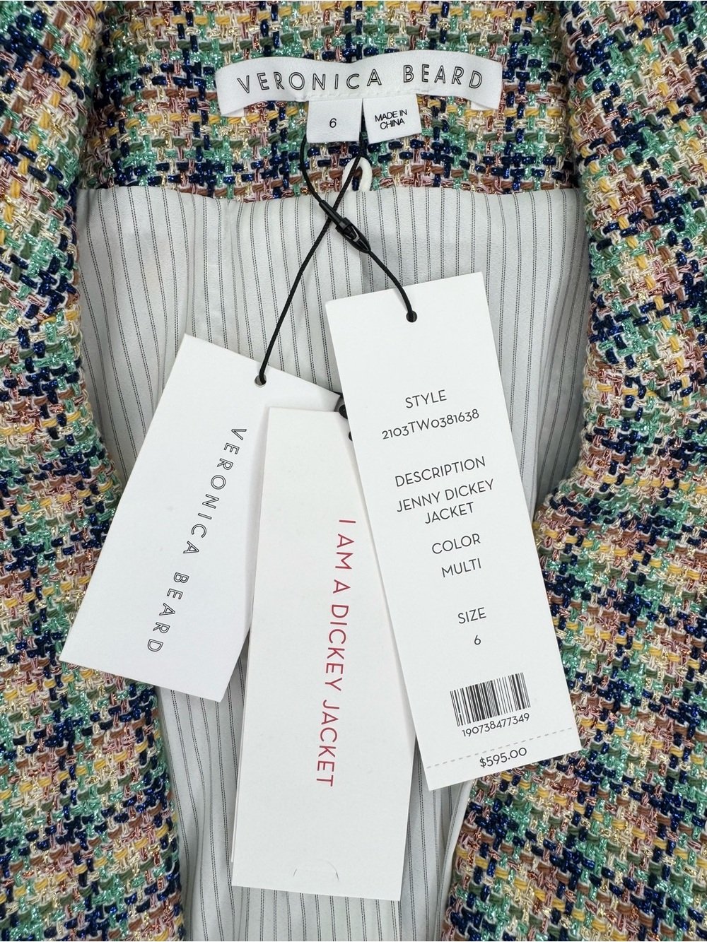 Veronica Beard Jenny Dickey Jacket - Picture 3 of 16